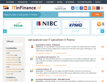 Tablet Screenshot of itinfinance.nl
